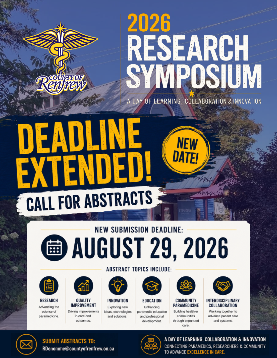 Call For Abstracts 2 Renfrew