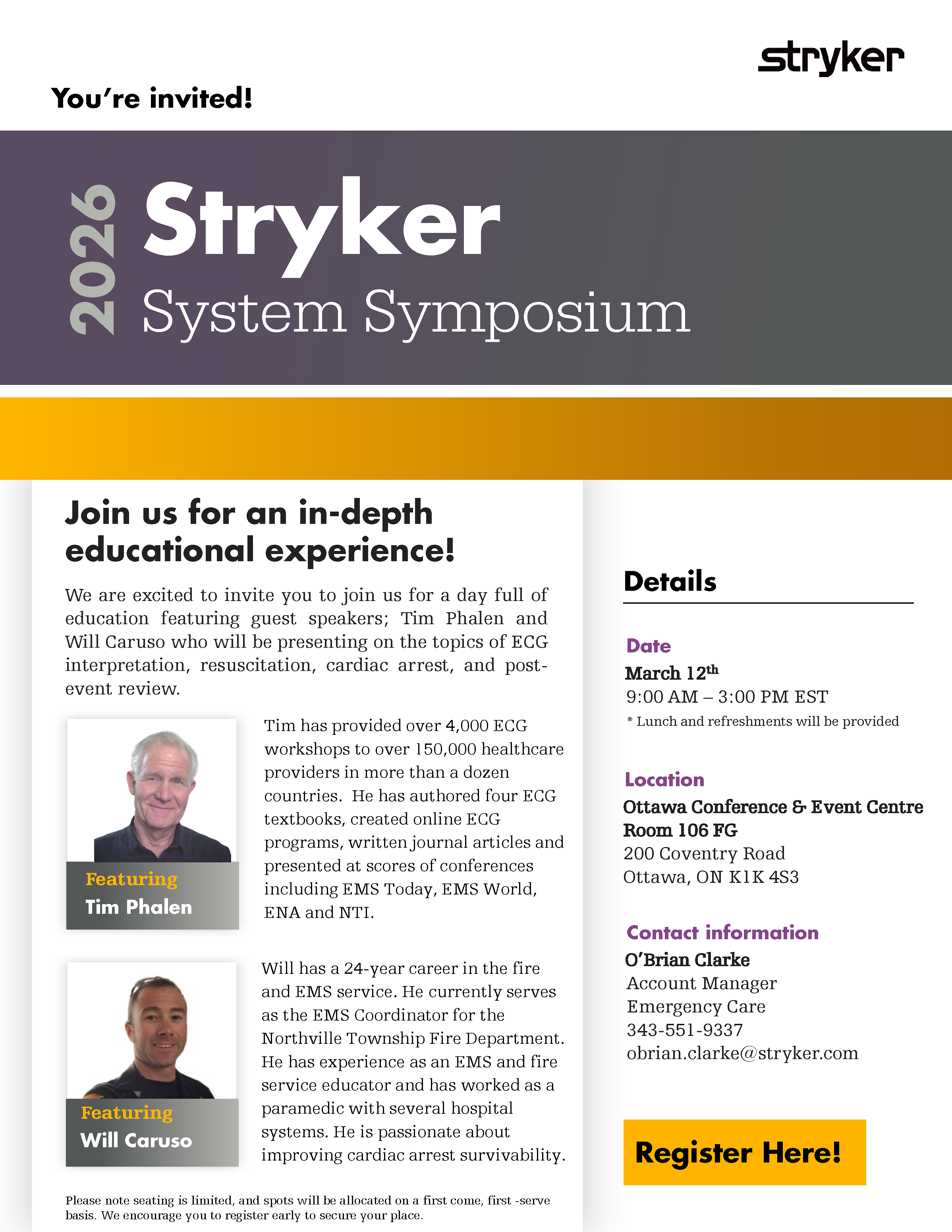 System Symposium Invite Ottawa