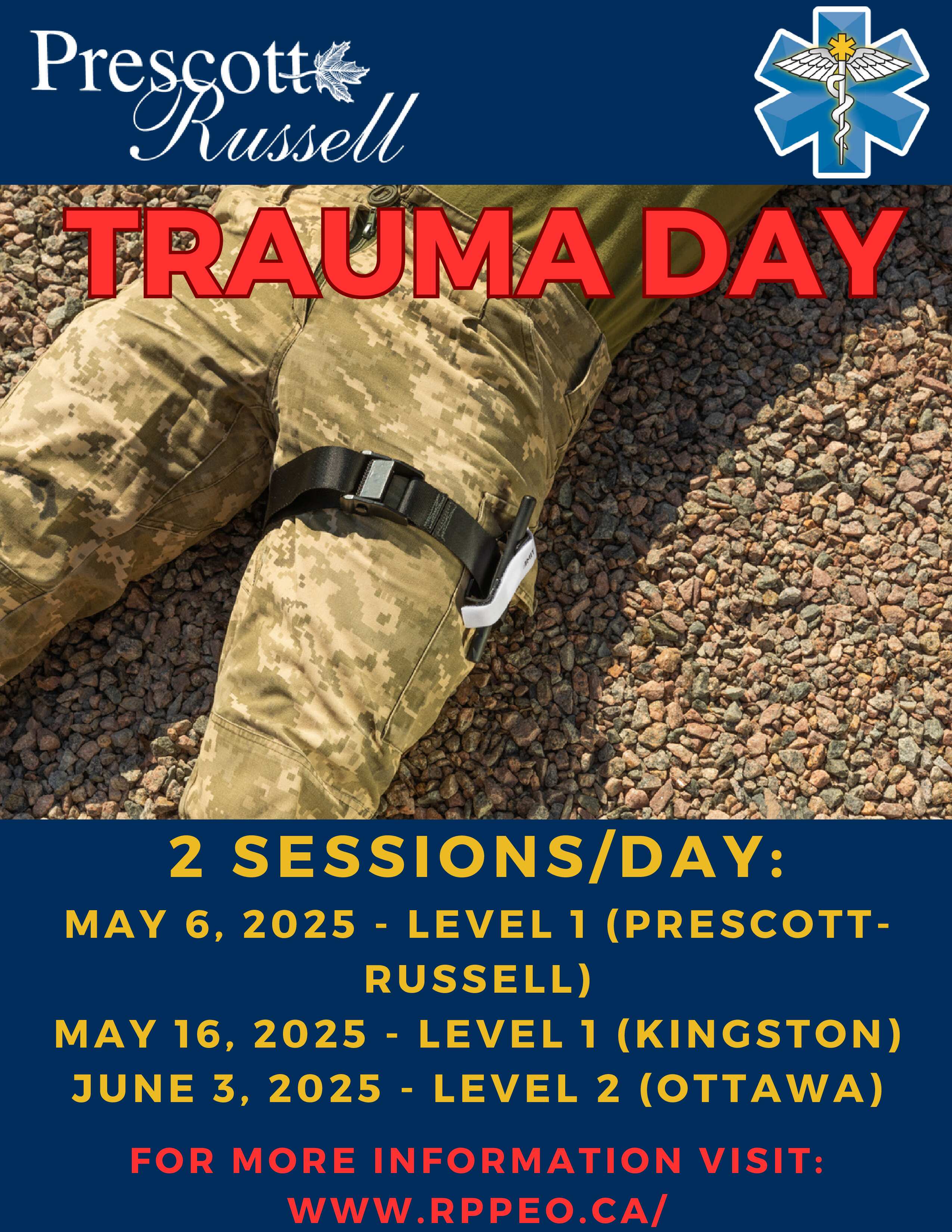 Trauma Day 2025 poster